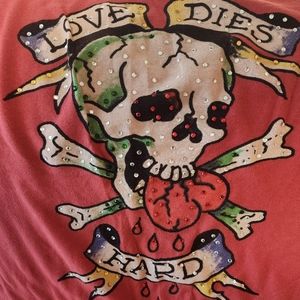 Ed Hardy Loves Dies Hard T-shirt